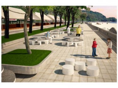How Phuket's Surin shorefront could look: an idea from the mayor last year