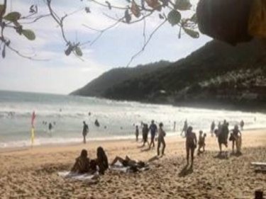 Phuket's Nai Harn beach, cleaner than it has been in a decade