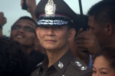 Investigator Major General Paween Pongsirin in Patong earlier this year