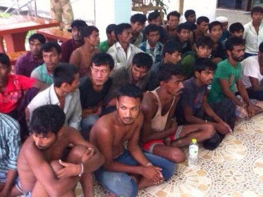 Rohingya arrested north of Phuket in two vehicles heading south