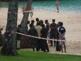 Phuket  Patrol Raids 'Private' Beach Over Sunbeds: Public Access a New Issue