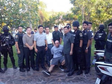 Nabbed on Phuket, accused soldier of fortune Joseph Hunter