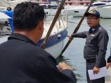 Yacht Crewman Knocked Into Sea