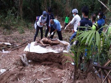 Bodies are being exhumed and examined as Thailand trafficking is exposed