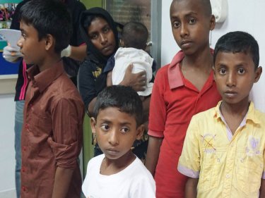 Were these Rohingya boys victims of kidnappers in Burma?