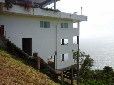 The large Heaven restaurant on an illegal slope at a Phuket viewpoint