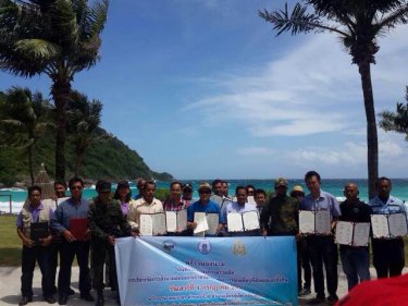 A deal is done to make Phuket's Racha island beautiful once again