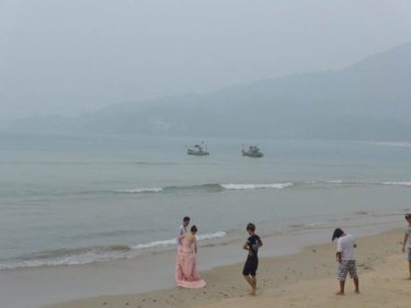 Phuket, normally clear and scenic, has been shrouded by an unhealthy haze