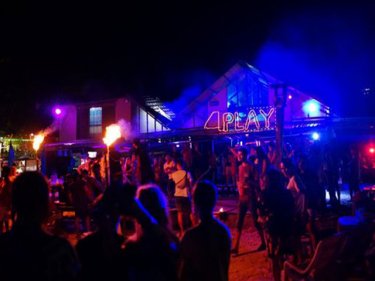 There's a beach there somewhere: nightlife on Phi Phi this week