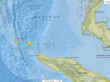 UPDATE Phuket Feels Earthquake of 6.2  Magnitude 446 Kilometres West of Holiday Island