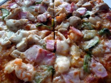 Pizza Patong style. All flavors.