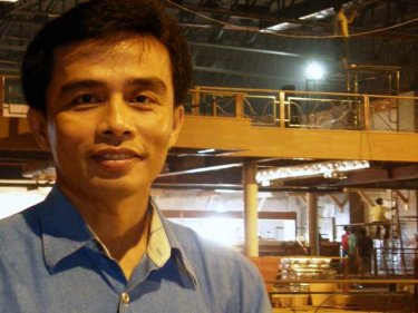 GM Wuthipong Rattanawarunwong inside the Phuket Brewery