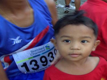 Phuket runners start at mother's knee, and ankle