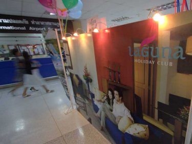 Laguna Holiday Club attracts customers at Phuket International Airport