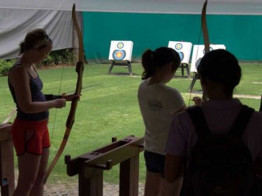 Trapeze, archery . . . all part of Phuket's Club Med activities package