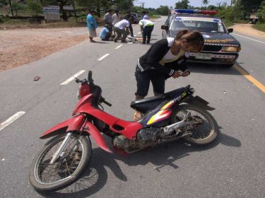 Motorcycle crashes cause a large number of injuries and deaths