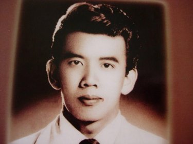 Phuket tourism pioneer Viroj Areerob as a young man