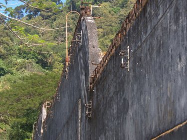 The walls of Phuket Provincial Prison