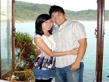 Lori Fujikawa-Choy and Jackson Choy on honeymoon in Phuket