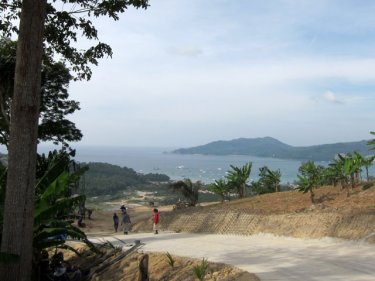 Wonderful view from the construction sites way above South Patong