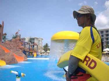 Phuket's Splash Jungle: more lifeguards than guests, but not for long