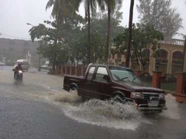 Phuket's skies dump water in flood proportions as the monsoon breaks