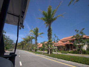 Among the villas at Outrigger Laguna Phuket: high occupancy in July