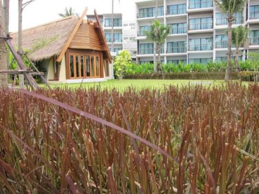 A big green heart marks Phuket's new Holiday Inn at Mai Khao
