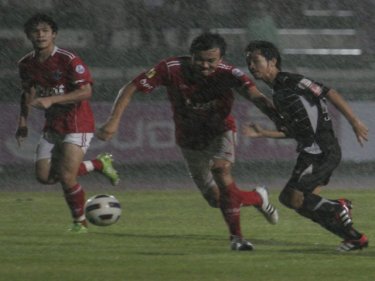 In black, Phuket prove winners in the wet, scoring three goals