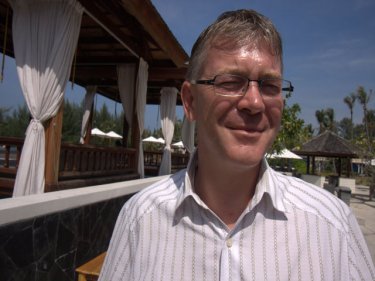 General Manager Andreas Korf at Phuket's Centara Grand West Sands