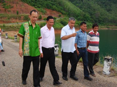 Officials inspect Phuket's biggest dam today and rule it undamaged