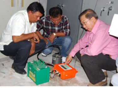 Seismology boxes go in at Phuket's Thalang epicentre today