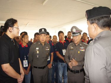 Senior police from Bangkok are part of the Phuket safety plan