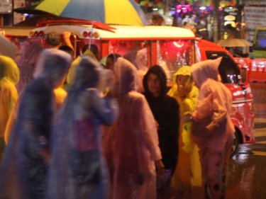 More sales can be expected for raincoats and umbrellas in Patong