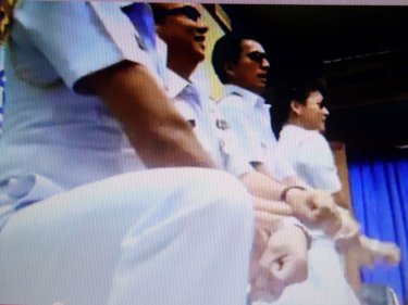 Royal Thai Navy officers enjoy Phuket, Gangnam Style, in the video