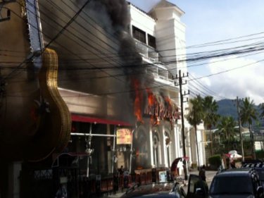 The Patong fire started in the big H and spread, one witness said today