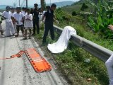 Phuket Safety Railing Kills Biker in Karon Hill Slide