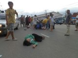 Phuket Crash Mayhem: Motorcycle Hits Car, Car Hits House