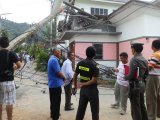 Phuket Pole Falls on House: So Who Pays?