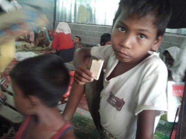 Young Rohingya among those in the first camp raided yesterday