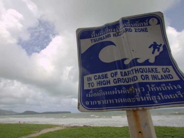Tsunami Practice Set for Phuket's Karon Beach