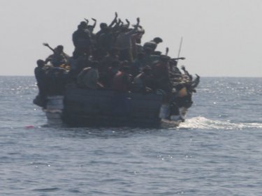 Navy sailors allegedly fired shots in an incident with a Rohingya boat