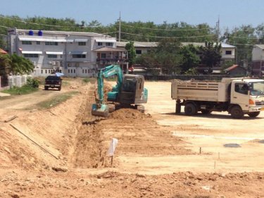 Work is underway on Phuket FC's new home ground in southern Phuket