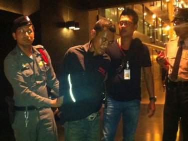 The suspect wanted over the Patong gun theft is taken into custody