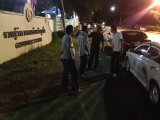 Phuket's Rejected Airport Taxi Drivers Stage Late Night Protest at Governor's Mansion