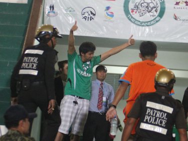 Phuket fans staged a refereeing protest that may bring repercussions