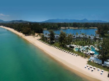 The Outrigger Laguna Phuket Beach Resort, which opened in April, is in the Laguna Phuket precinct, not ''Laguna.'' So who is kidding who here?