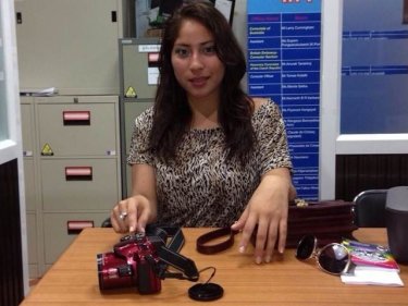 The Phuket tourist reclaims her valuable stolen Nikon camera