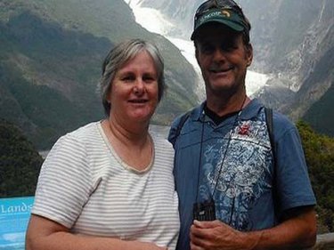 Australian  couple Catherine and Robert Lawton, aged 53 and 57, had been on a trip to Asia and were ''looking to see a bit of the world''' now their three daughters had moved out.