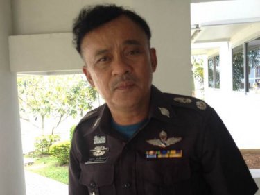 Phuket's Police Commander, Major General Ong-Art Phiwruangnont, is moving